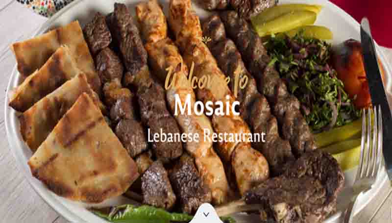 Mosaic Restaurant in Dubai Menu & Location