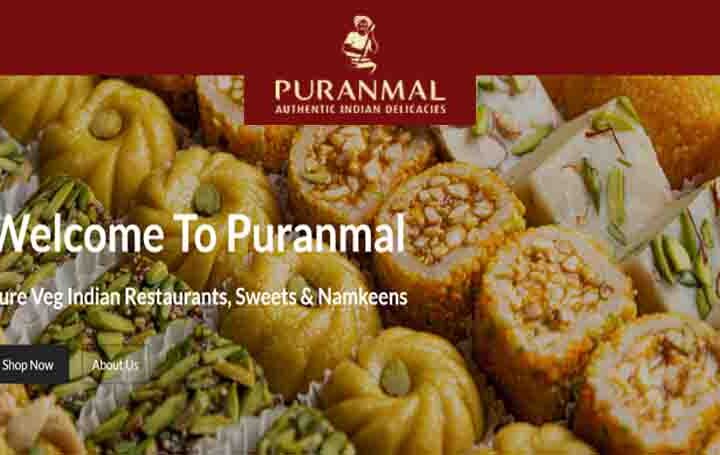 Puranmal Restaurant Dubai Menu & Locations