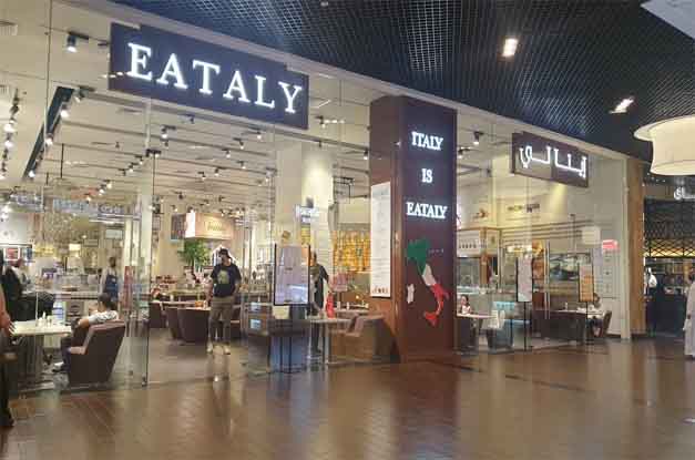Eataly Dubai Mall Restaurant Downtown